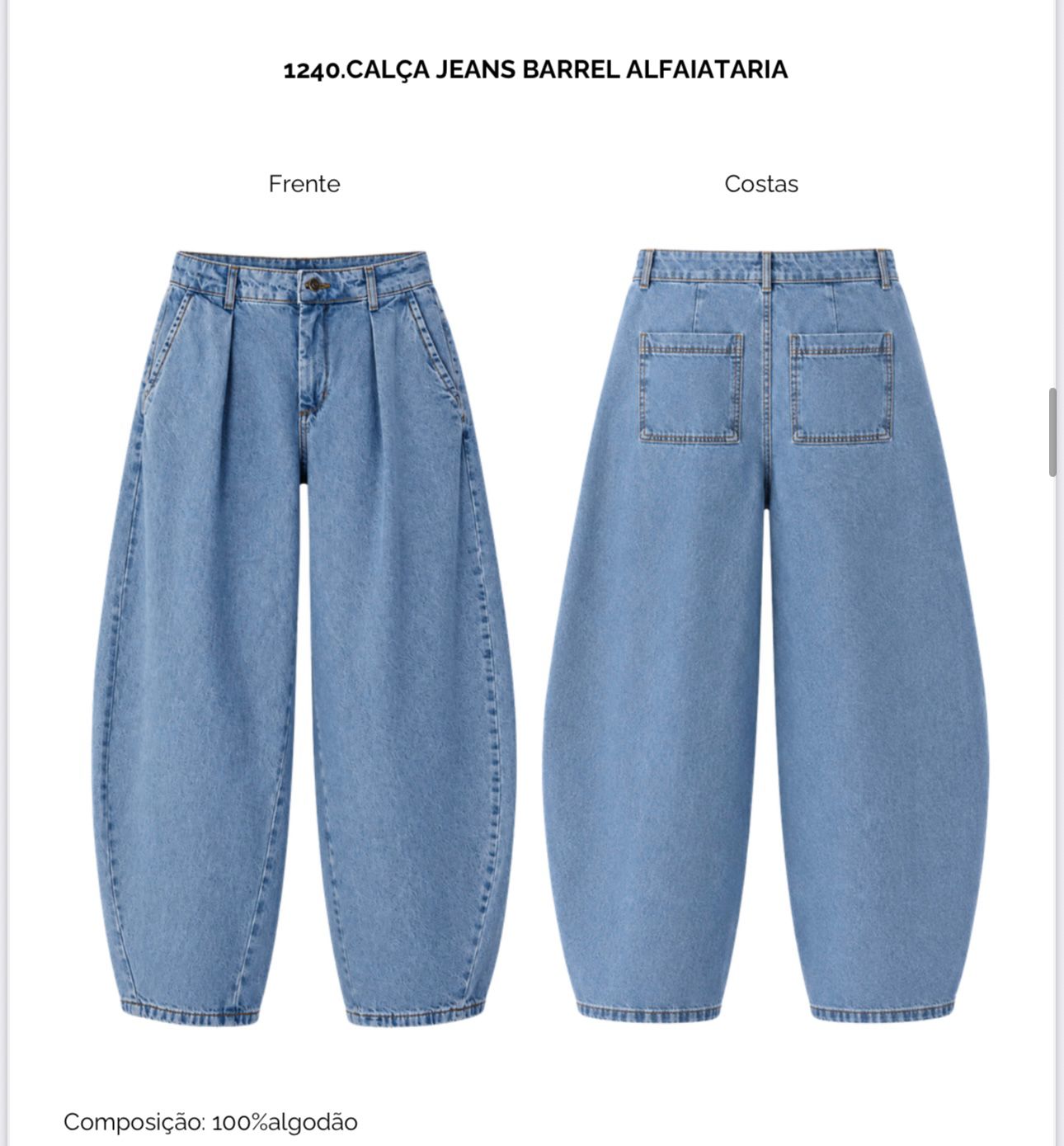 Calça Balloon