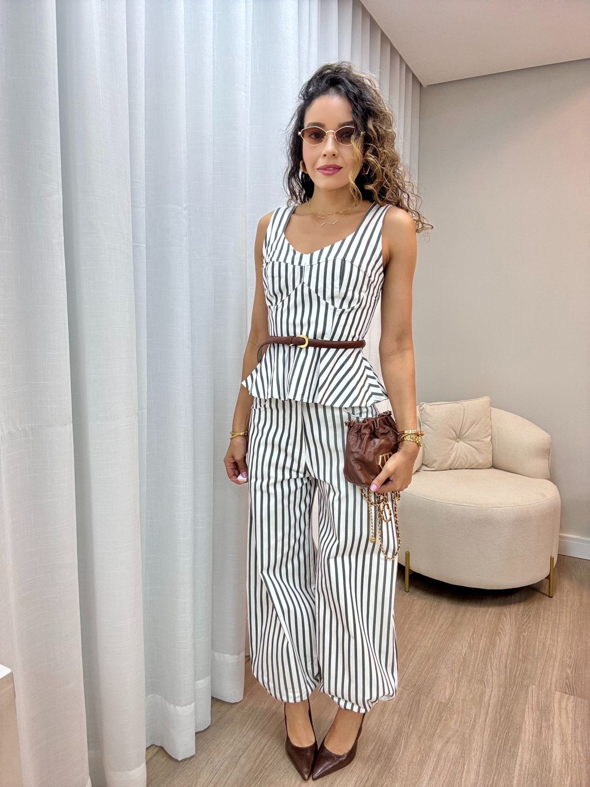 Calça Rosana Listrada