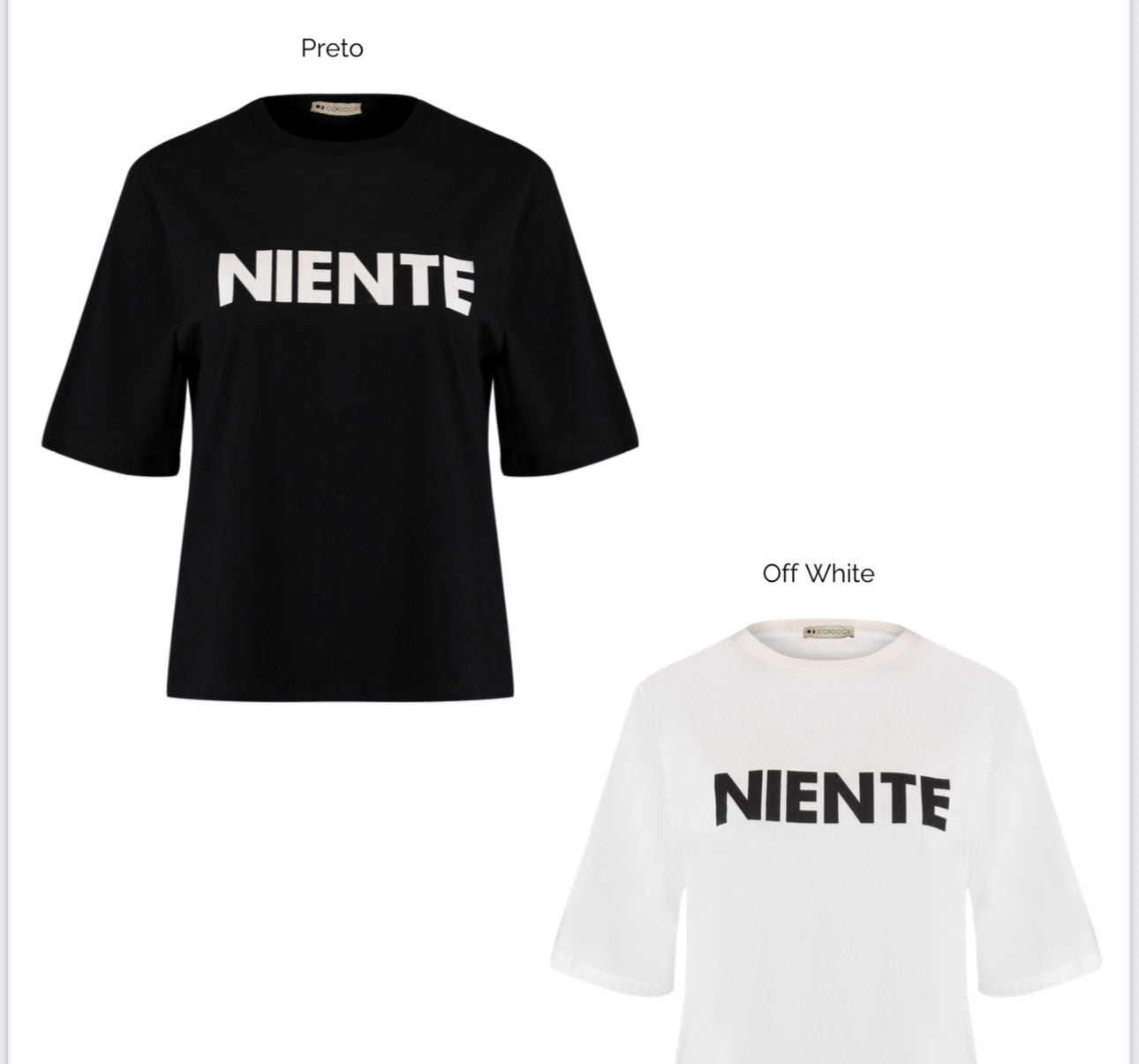 Tshirt Niente