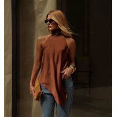 Blusa Cetim Blusa Cetim