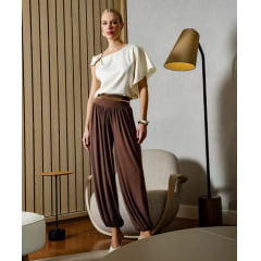 Calça Malha Aladim Calça Malha Aladim