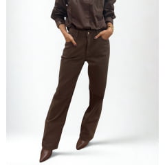 Calça Sarja Chocolte Calça Sarja Chocolte